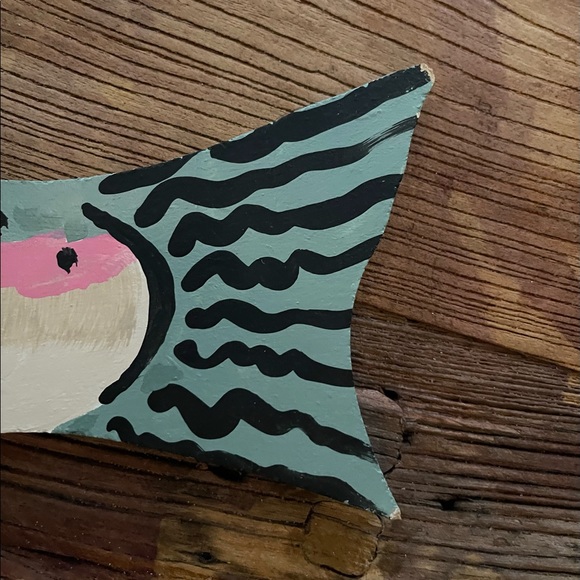 Hand Painted Trout Decorations - Picture 4 of 7
